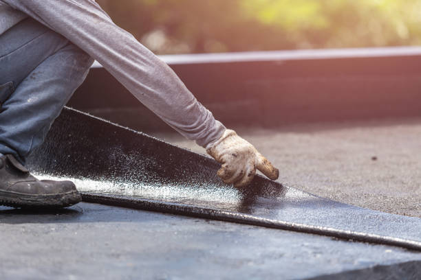 Professional Emergency Waterproofing technician working in Union City, NJ